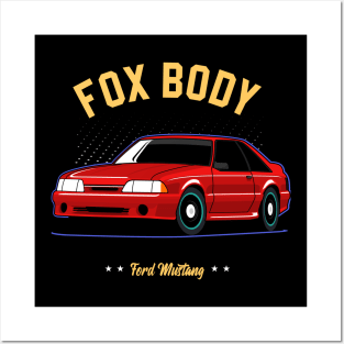 Muscle Cars Fox Body Posters and Art